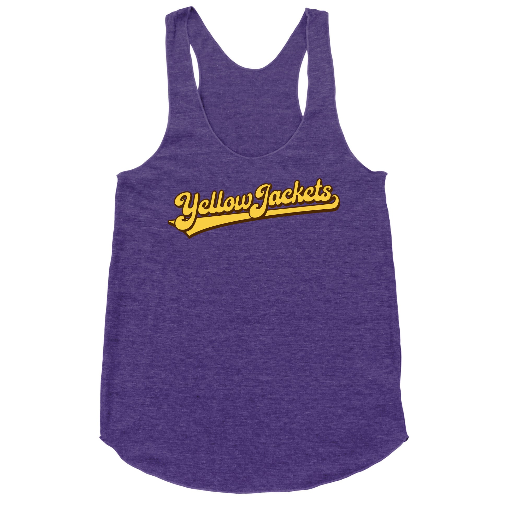 Yellow Jackets Parody Racerback Tank