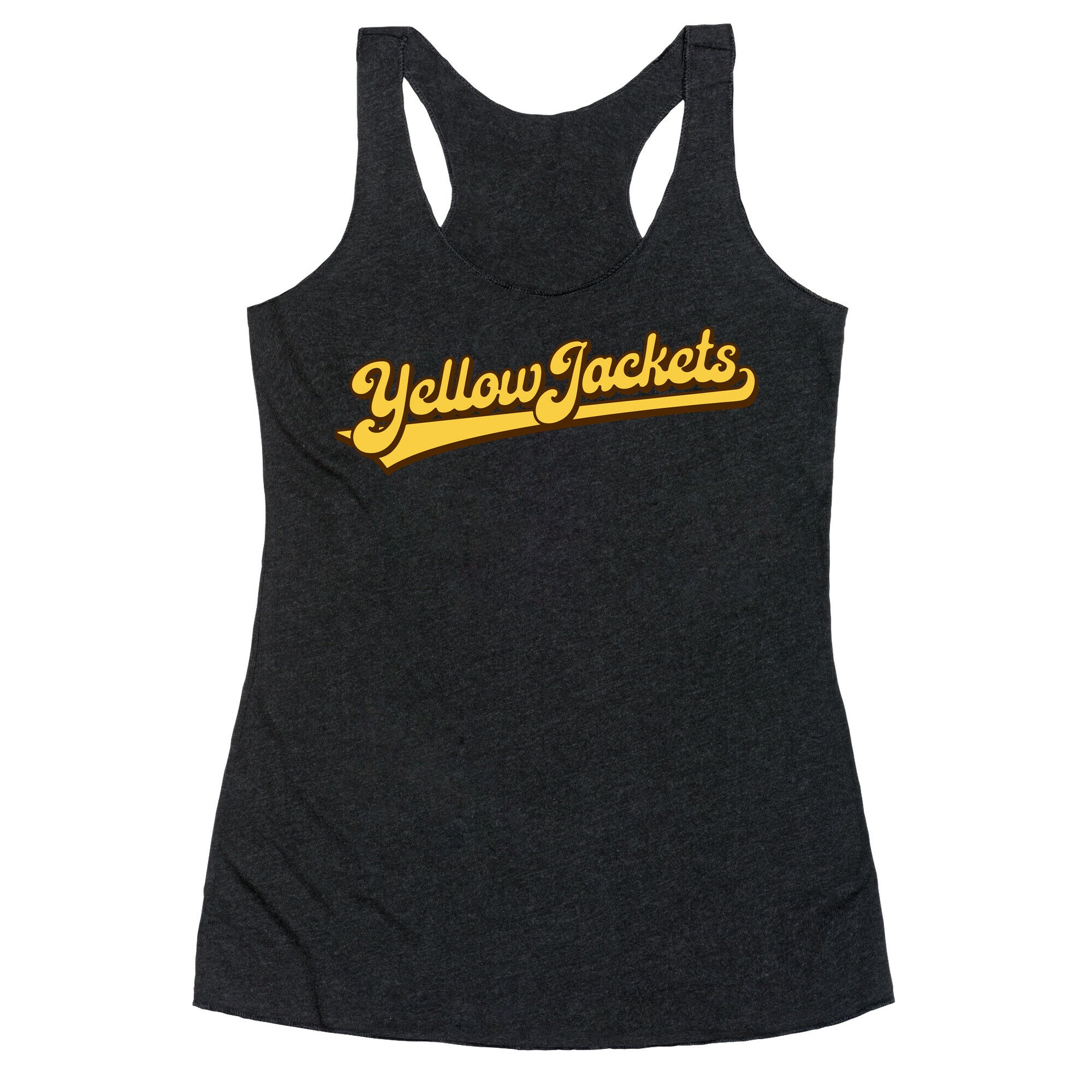 Yellow Jackets Parody Racerback Tank