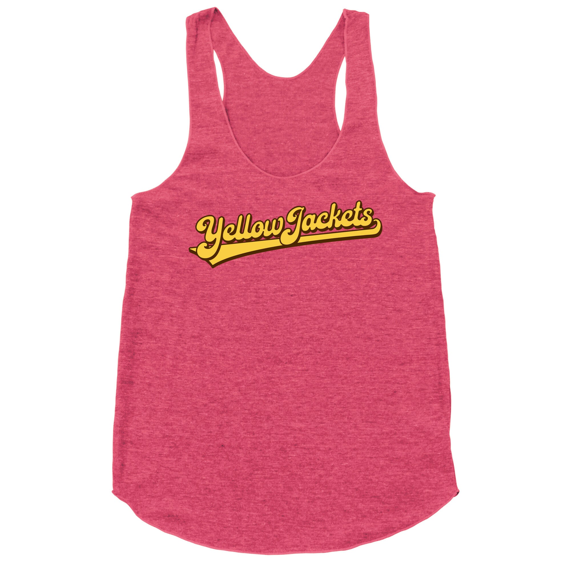 Yellow Jackets Parody Racerback Tank