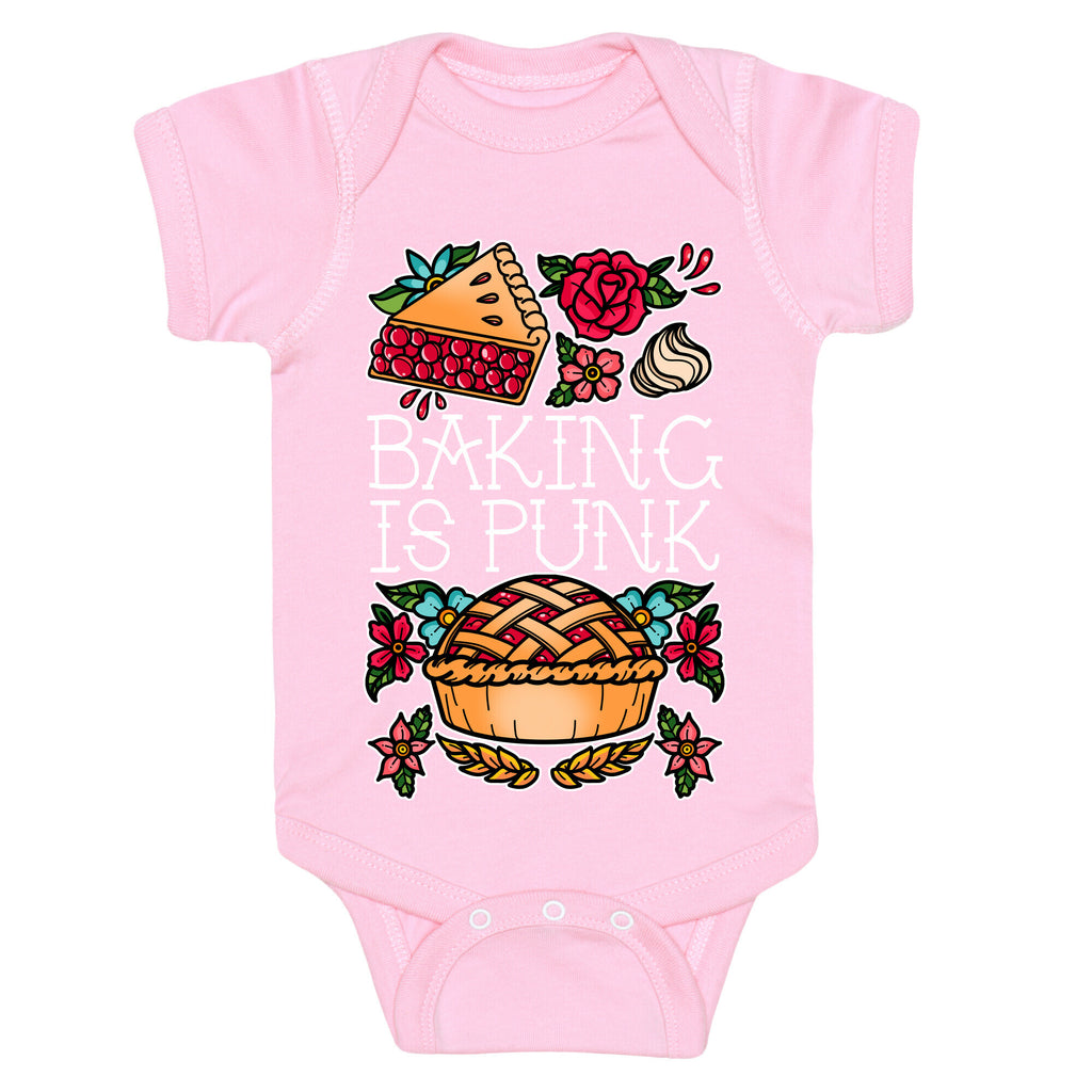 Baking Is Punk Baby One Piece