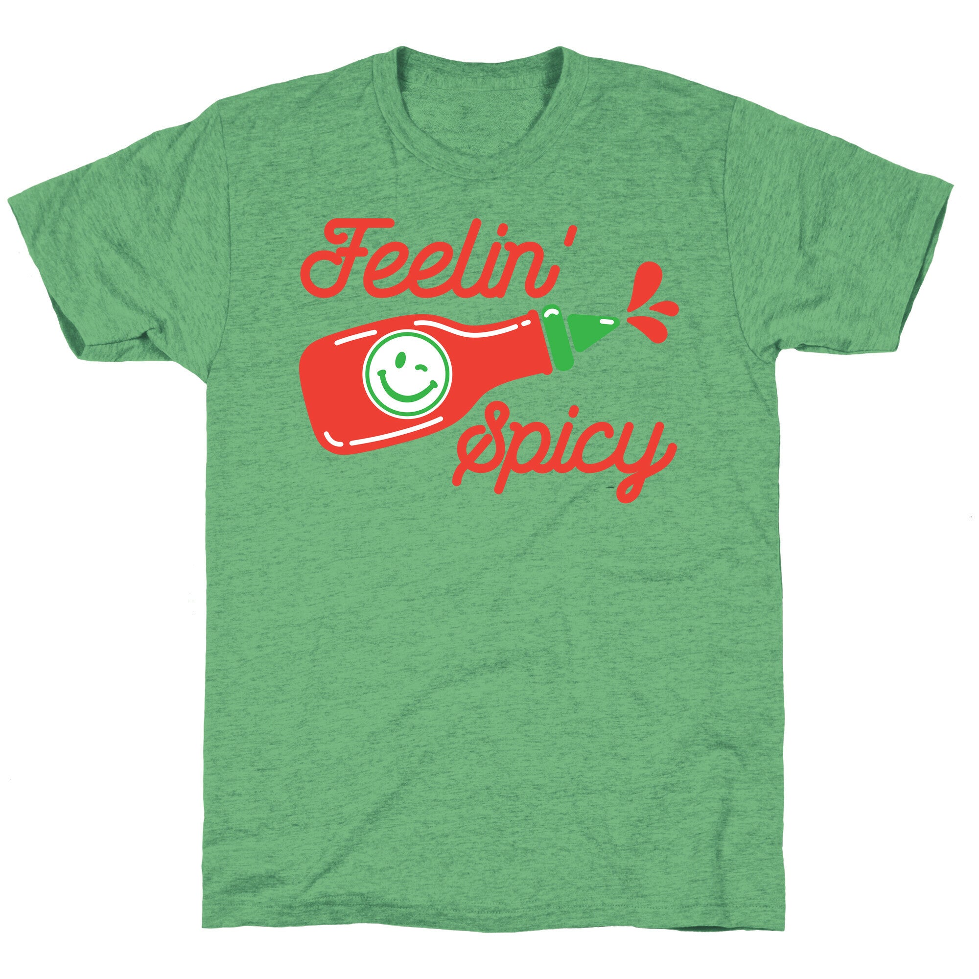 Feelin' Spicy Hot Sauce Unisex Triblend Tee