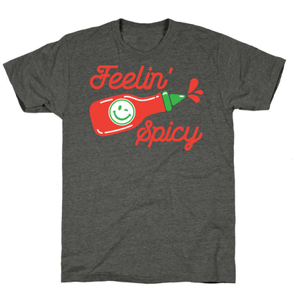 Feelin' Spicy Hot Sauce Unisex Triblend Tee