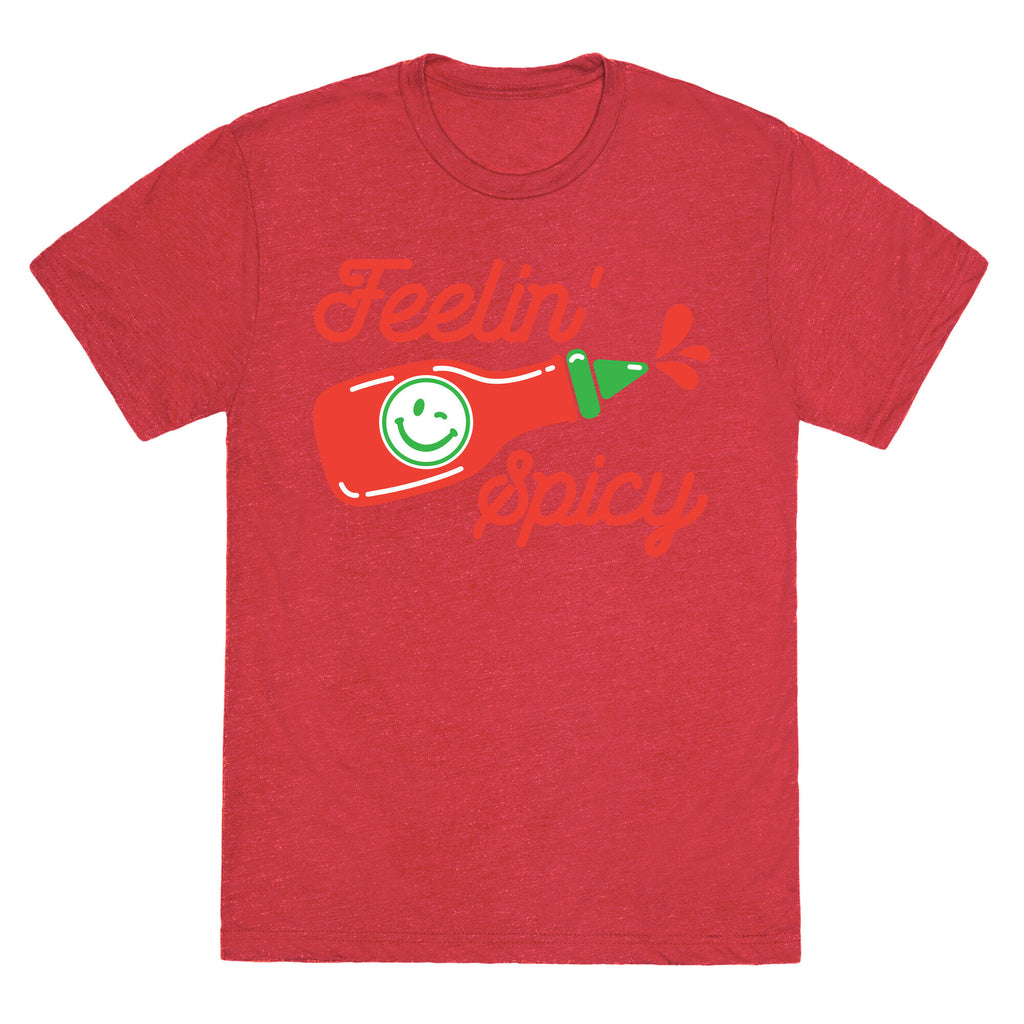 Feelin' Spicy Hot Sauce Unisex Triblend Tee