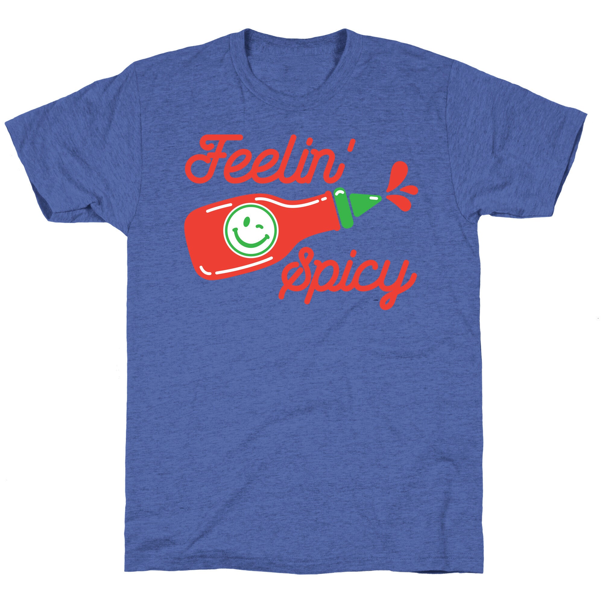 Feelin' Spicy Hot Sauce Unisex Triblend Tee
