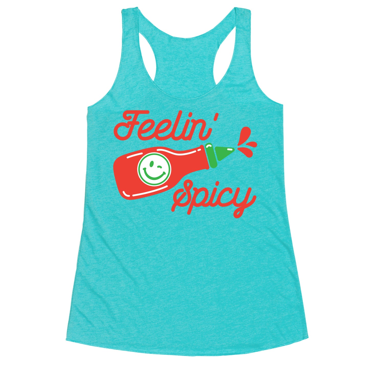 Feelin' Spicy Hot Sauce Racerback Tank