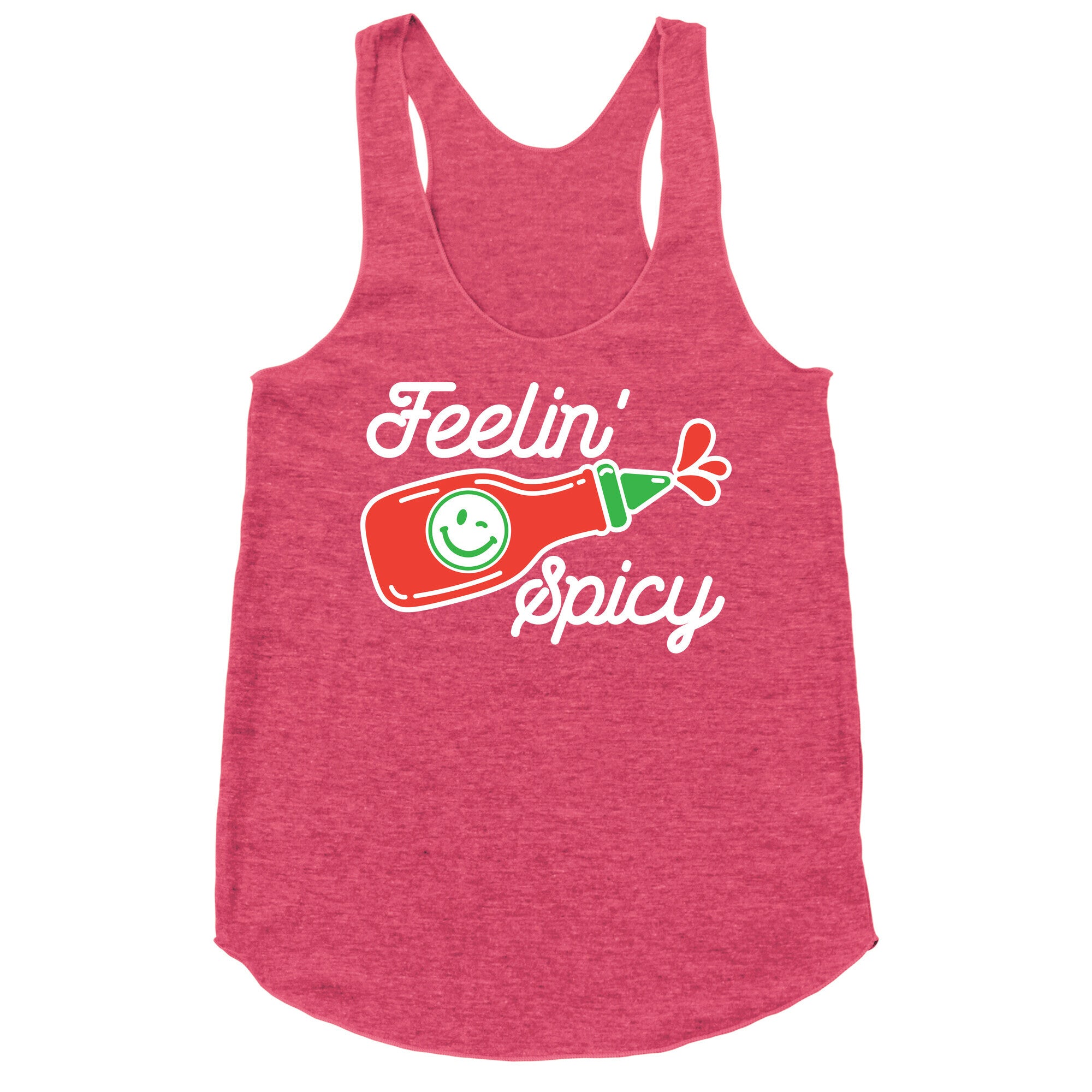 Feelin' Spicy Hot Sauce Racerback Tank