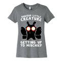 Dubious Little Creature Mothman Women's Cotton Tee