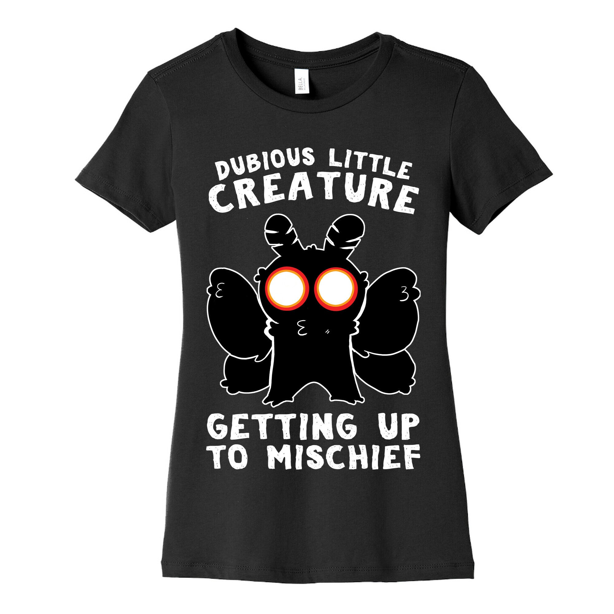 Dubious Little Creature Mothman Women's Cotton Tee
