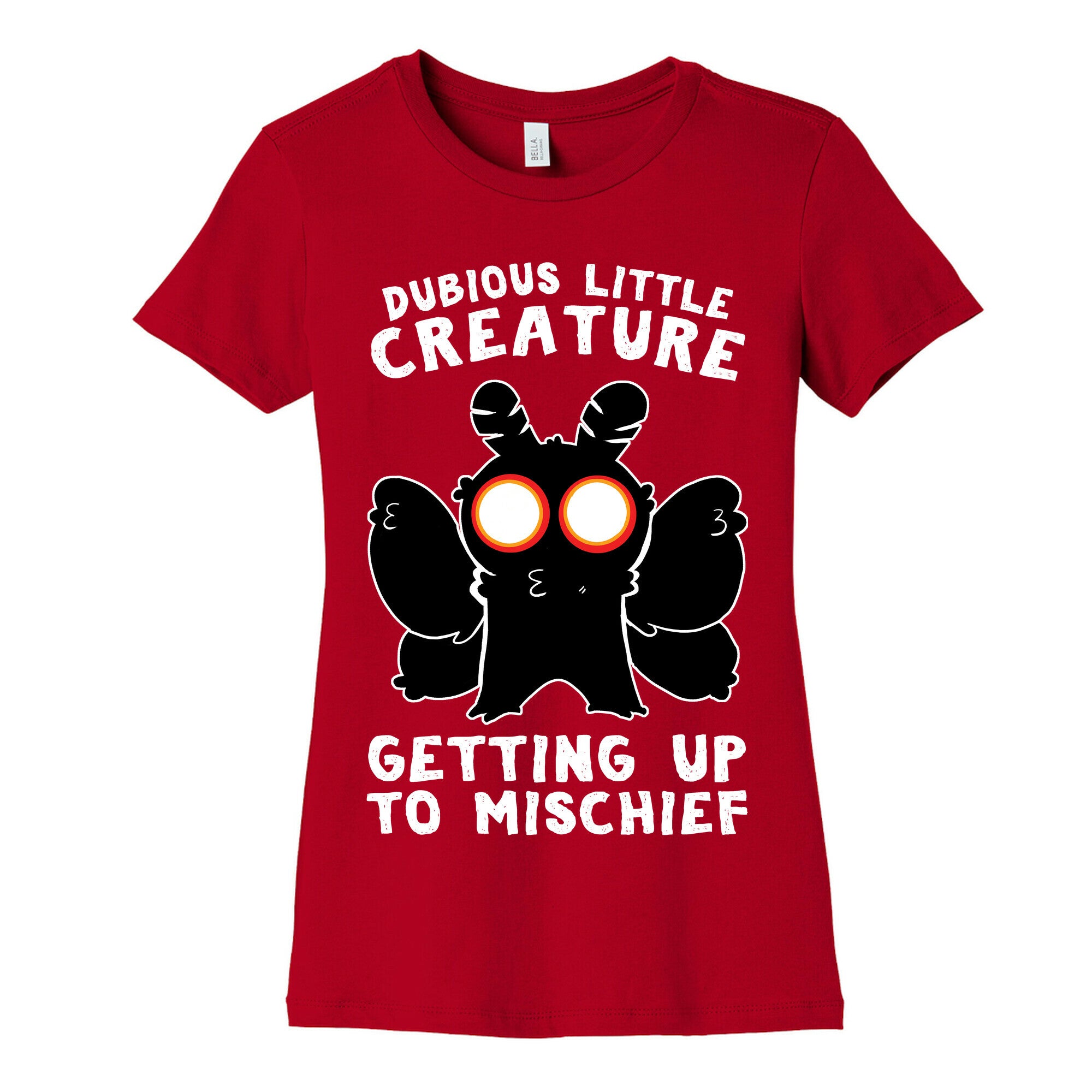 Dubious Little Creature Mothman Women's Cotton Tee