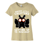 Dubious Little Creature Mothman Women's Cotton Tee