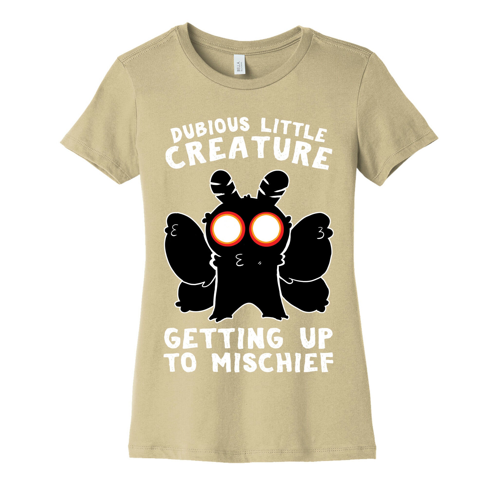 Dubious Little Creature Mothman Women's Cotton Tee