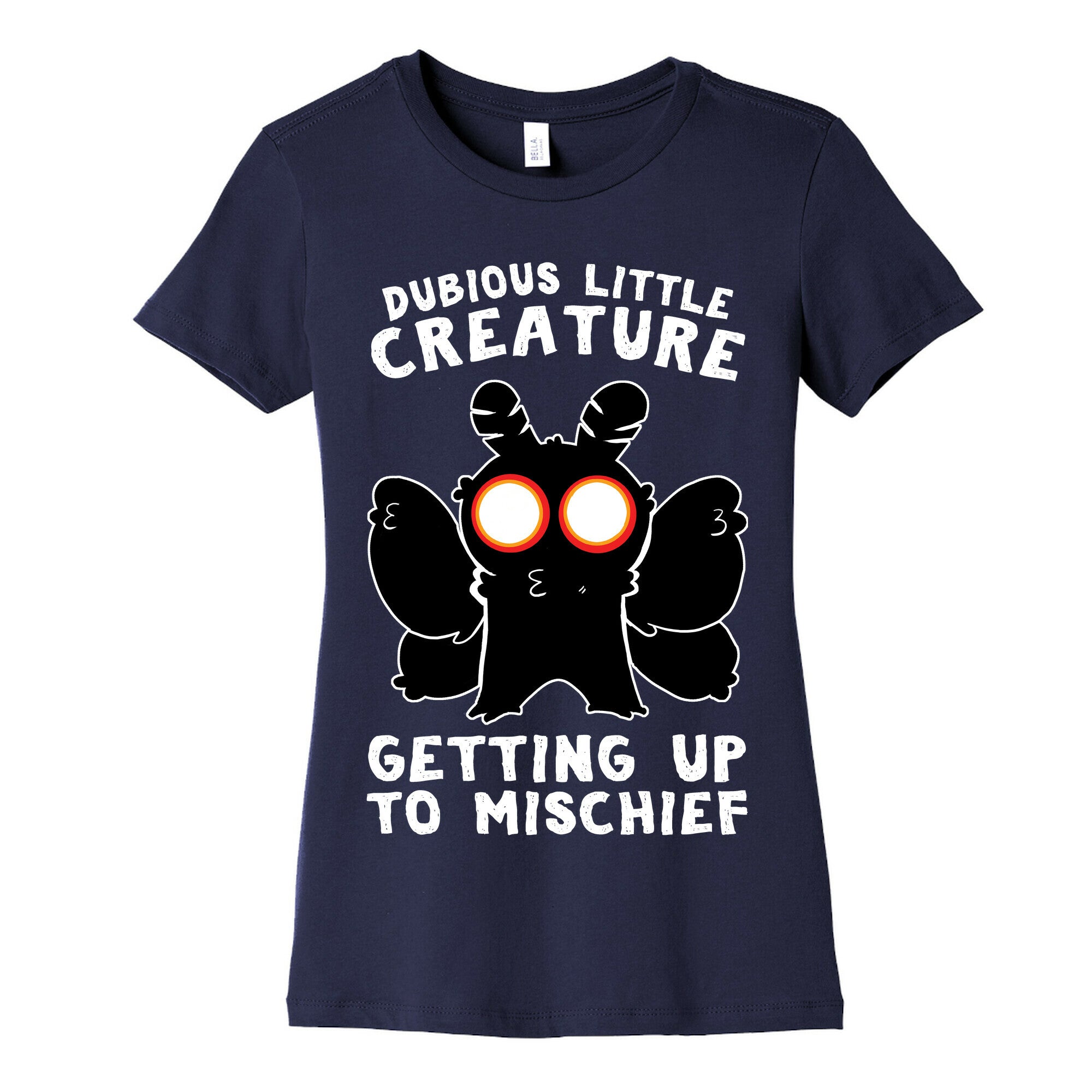 Dubious Little Creature Mothman Women's Cotton Tee