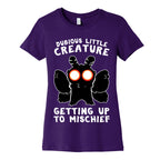 Dubious Little Creature Mothman Women's Cotton Tee