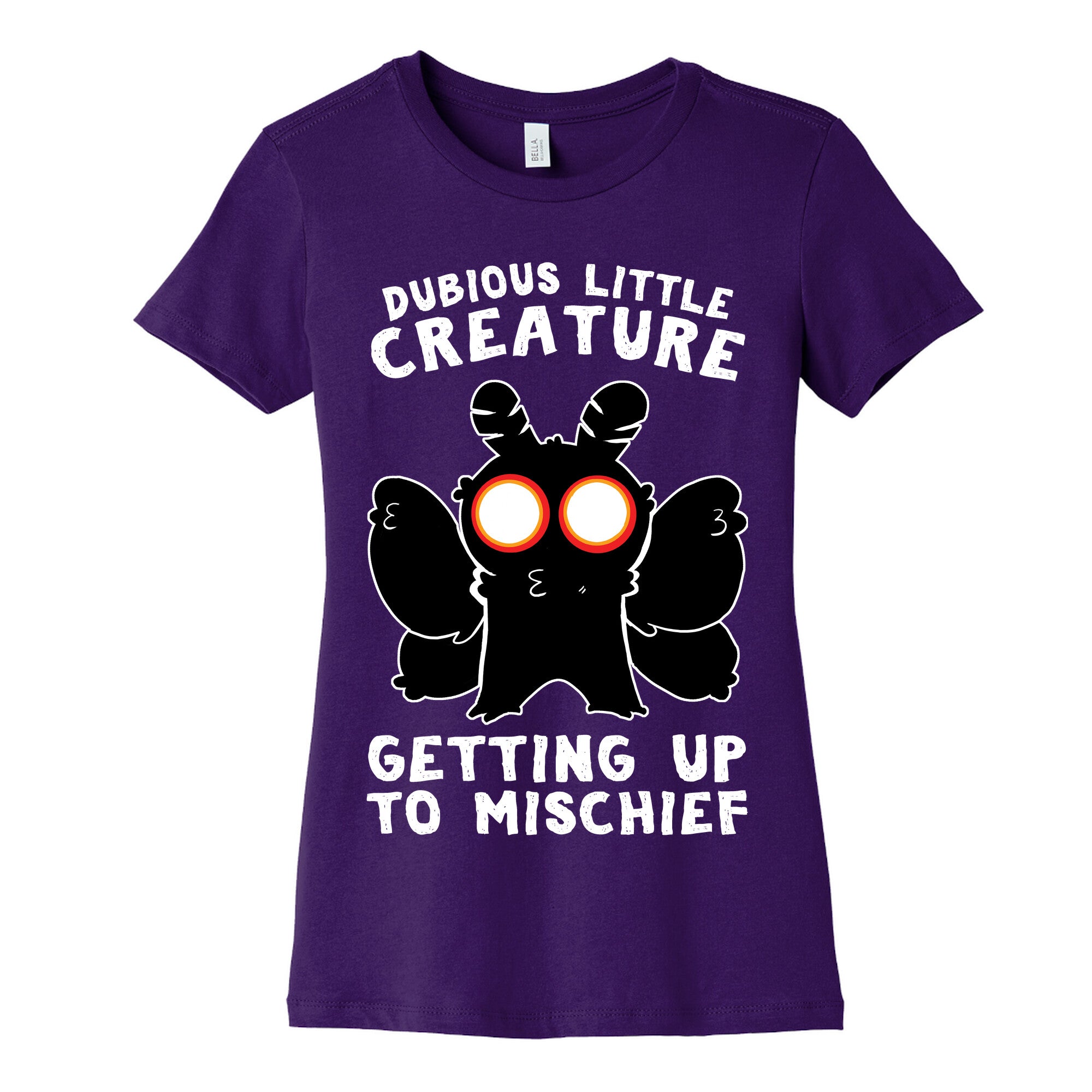 Dubious Little Creature Mothman Women's Cotton Tee
