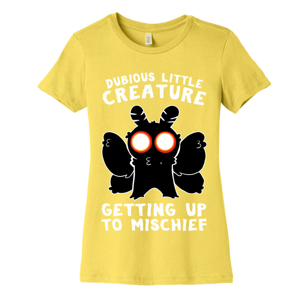 Dubious Little Creature Mothman Women's Cotton Tee