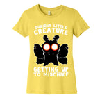 Dubious Little Creature Mothman Women's Cotton Tee