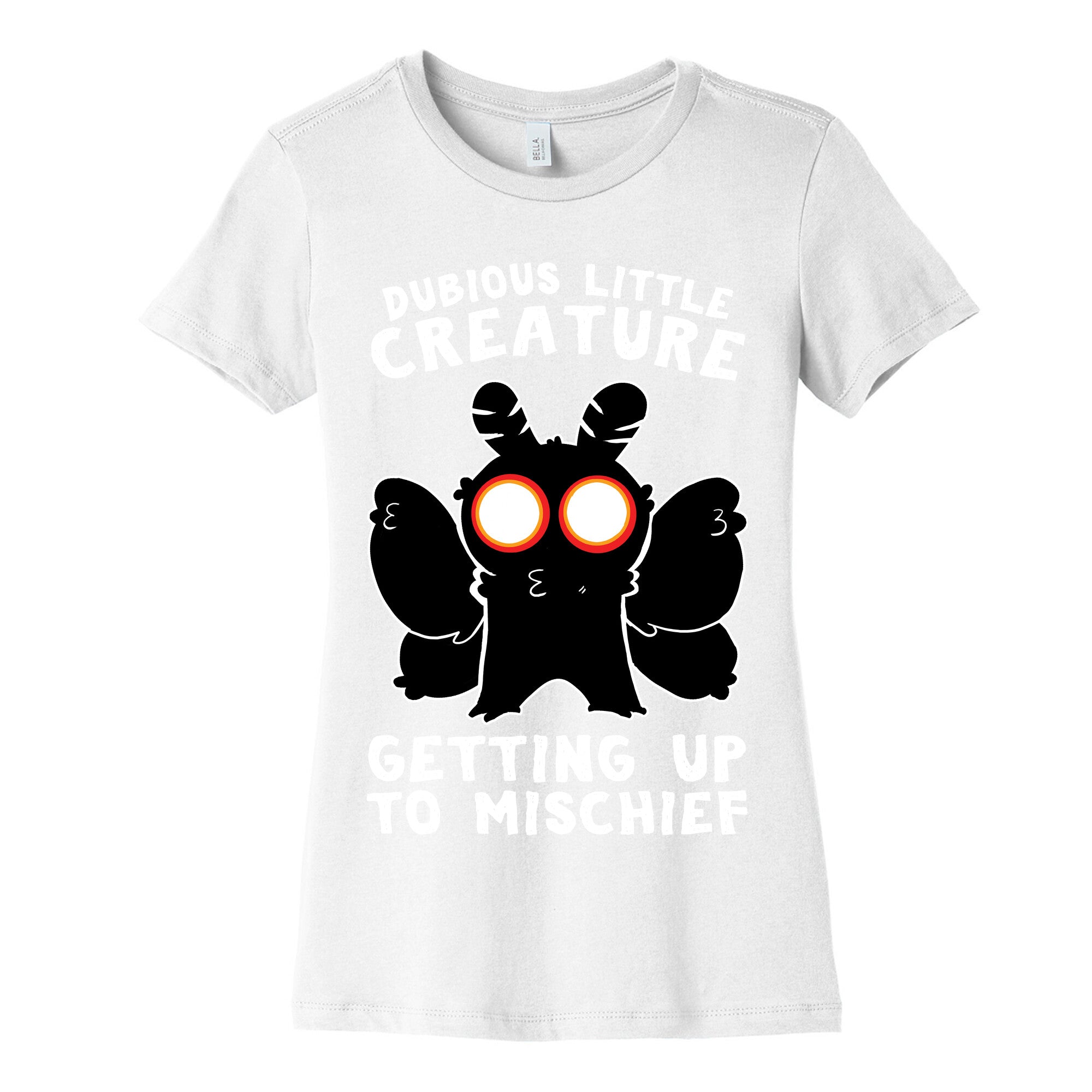 Dubious Little Creature Mothman Women's Cotton Tee