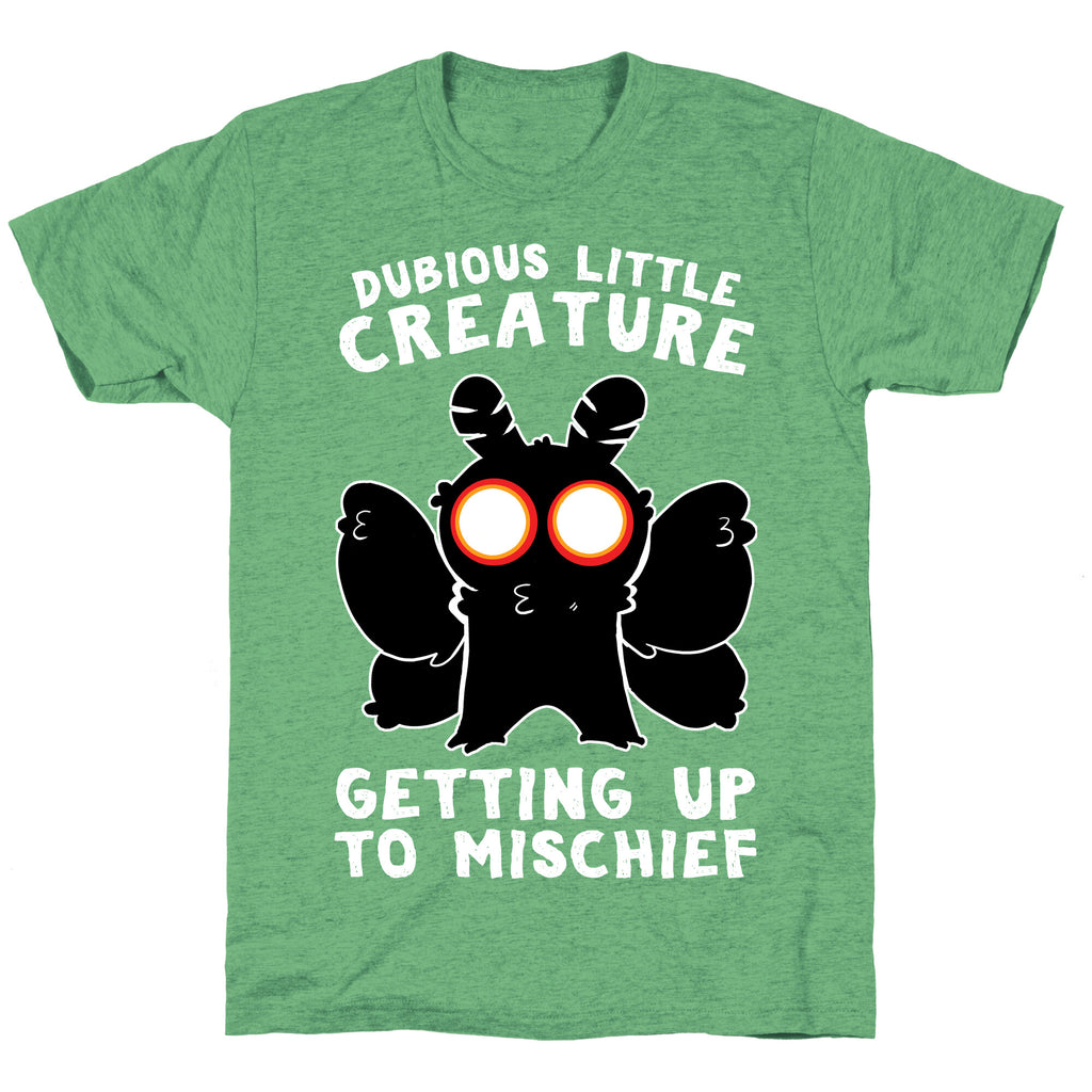 Dubious Little Creature Mothman Unisex Triblend Tee