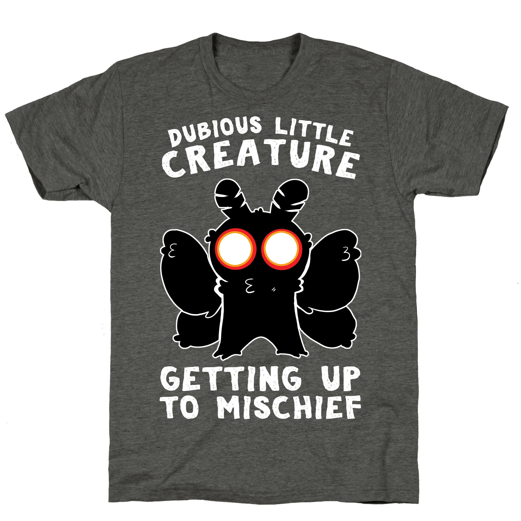 Dubious Little Creature Mothman Unisex Triblend Tee