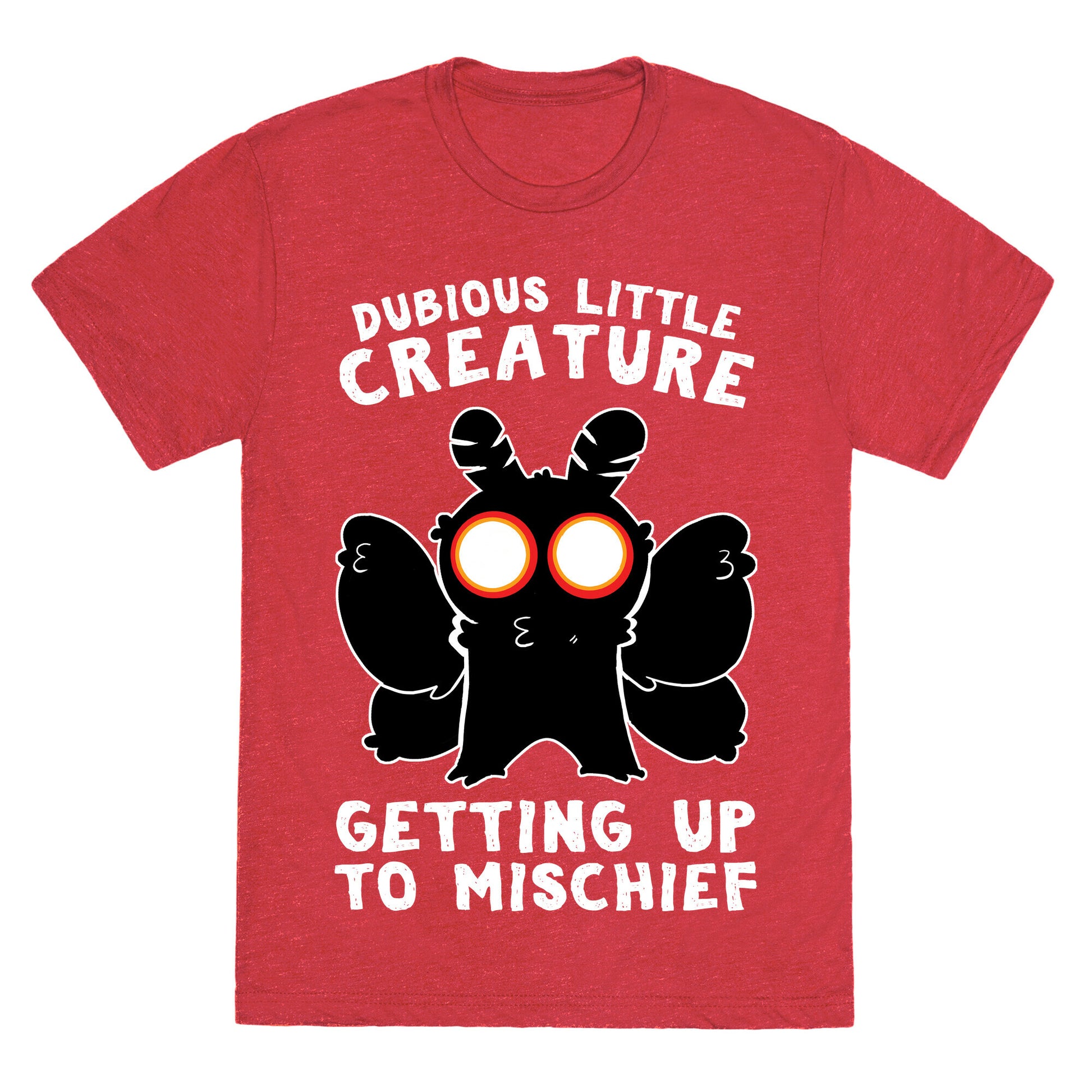 Dubious Little Creature Mothman Unisex Triblend Tee