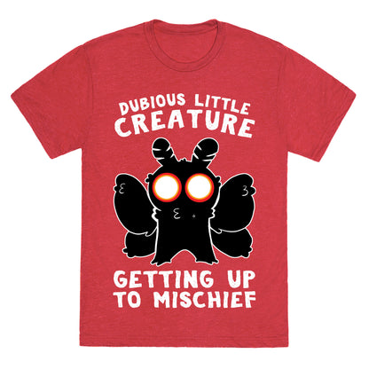 Dubious Little Creature Mothman Unisex Triblend Tee