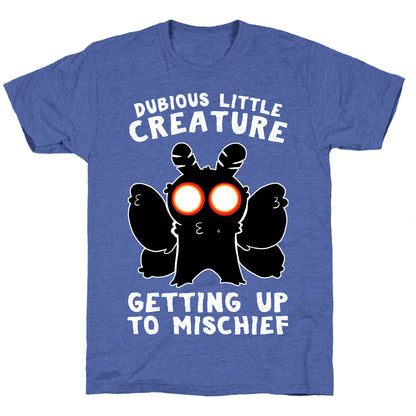 Dubious Little Creature Mothman Unisex Triblend Tee