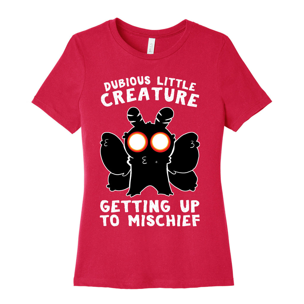 Dubious Little Creature Mothman Women's Cotton Tee