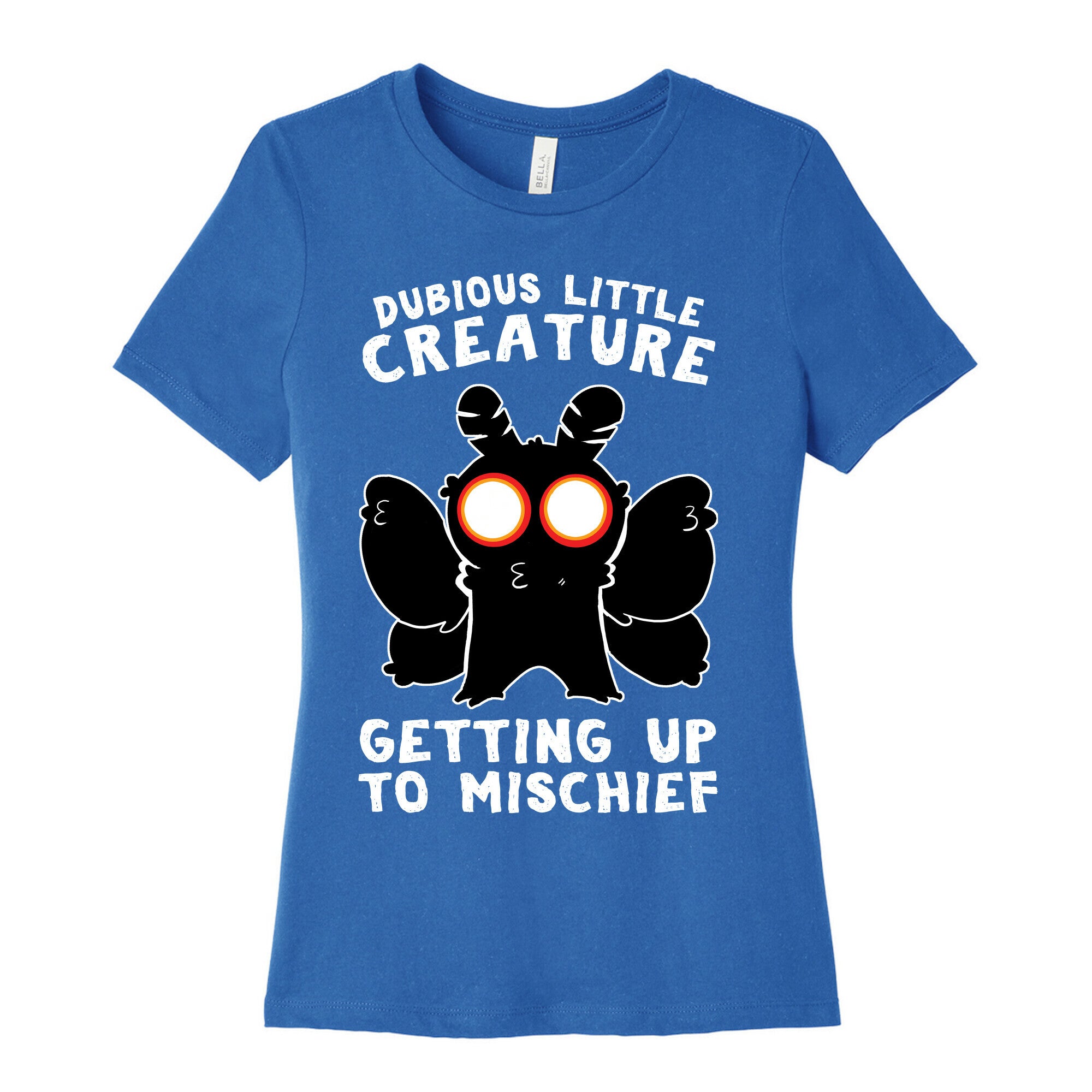 Dubious Little Creature Mothman Women's Cotton Tee