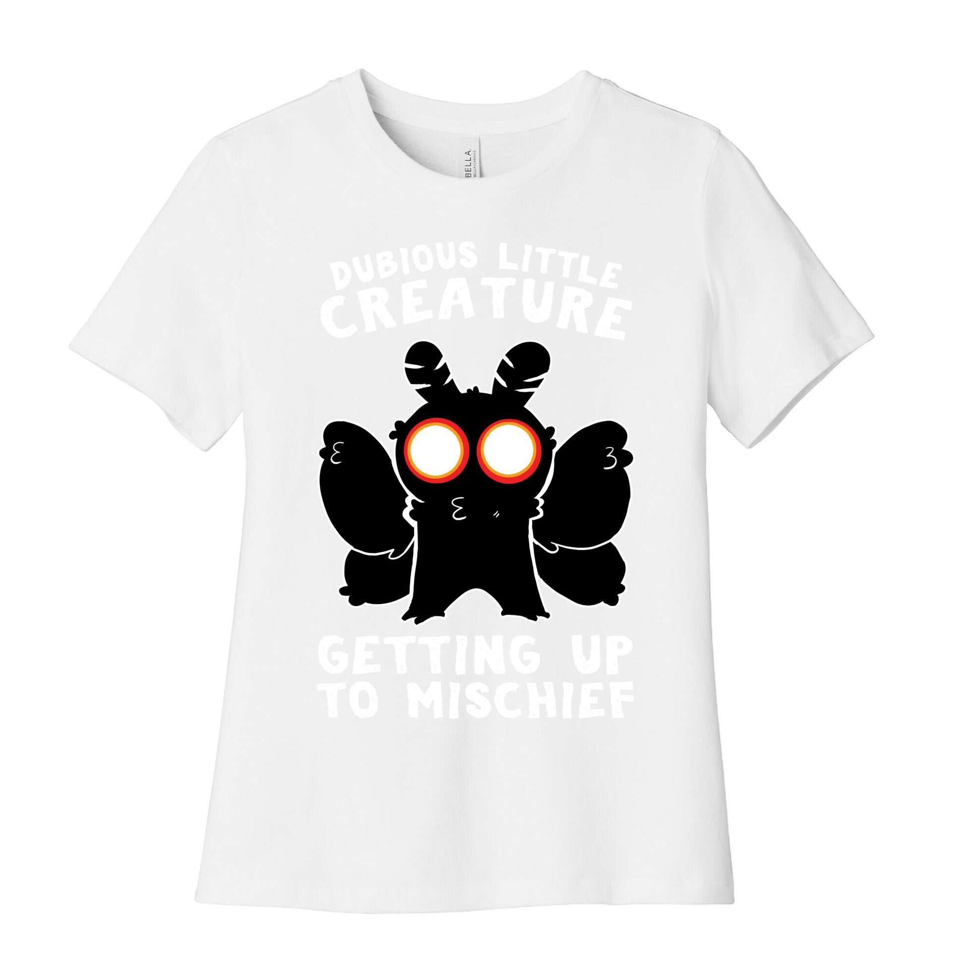 Dubious Little Creature Mothman Women's Cotton Tee