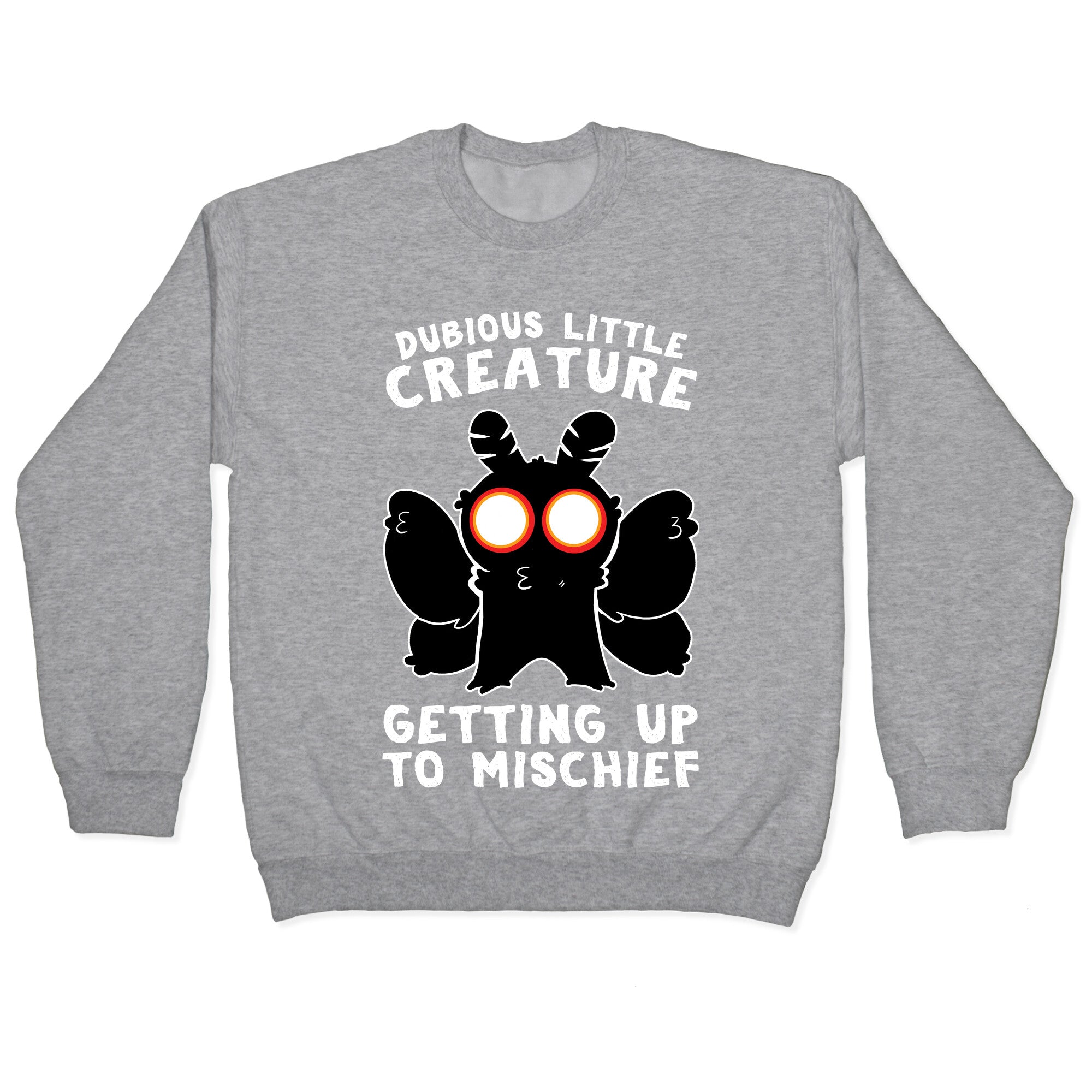 Dubious Little Creature Mothman Crewneck Sweatshirt