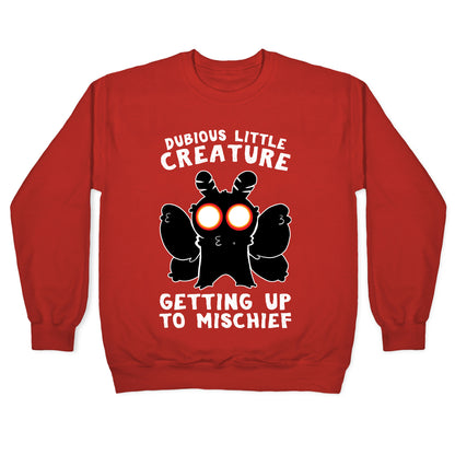 Dubious Little Creature Mothman Crewneck Sweatshirt