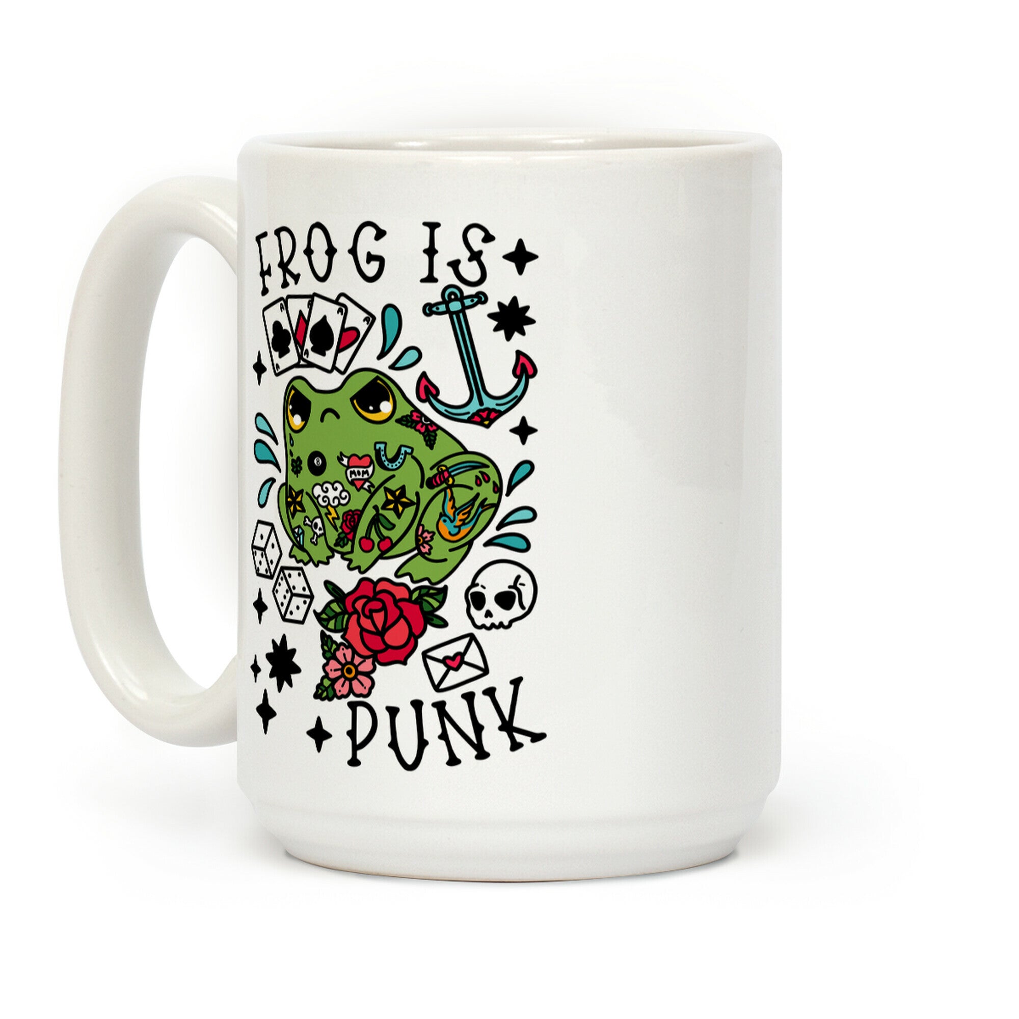 Frog Is Punk Coffee Mug
