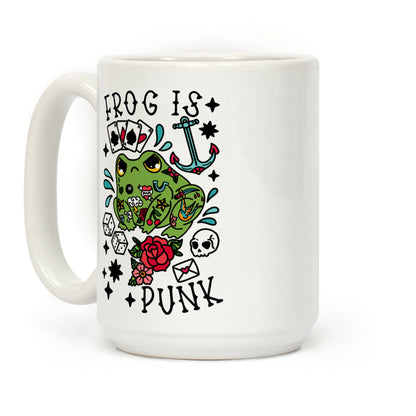 Frog Is Punk Coffee Mug