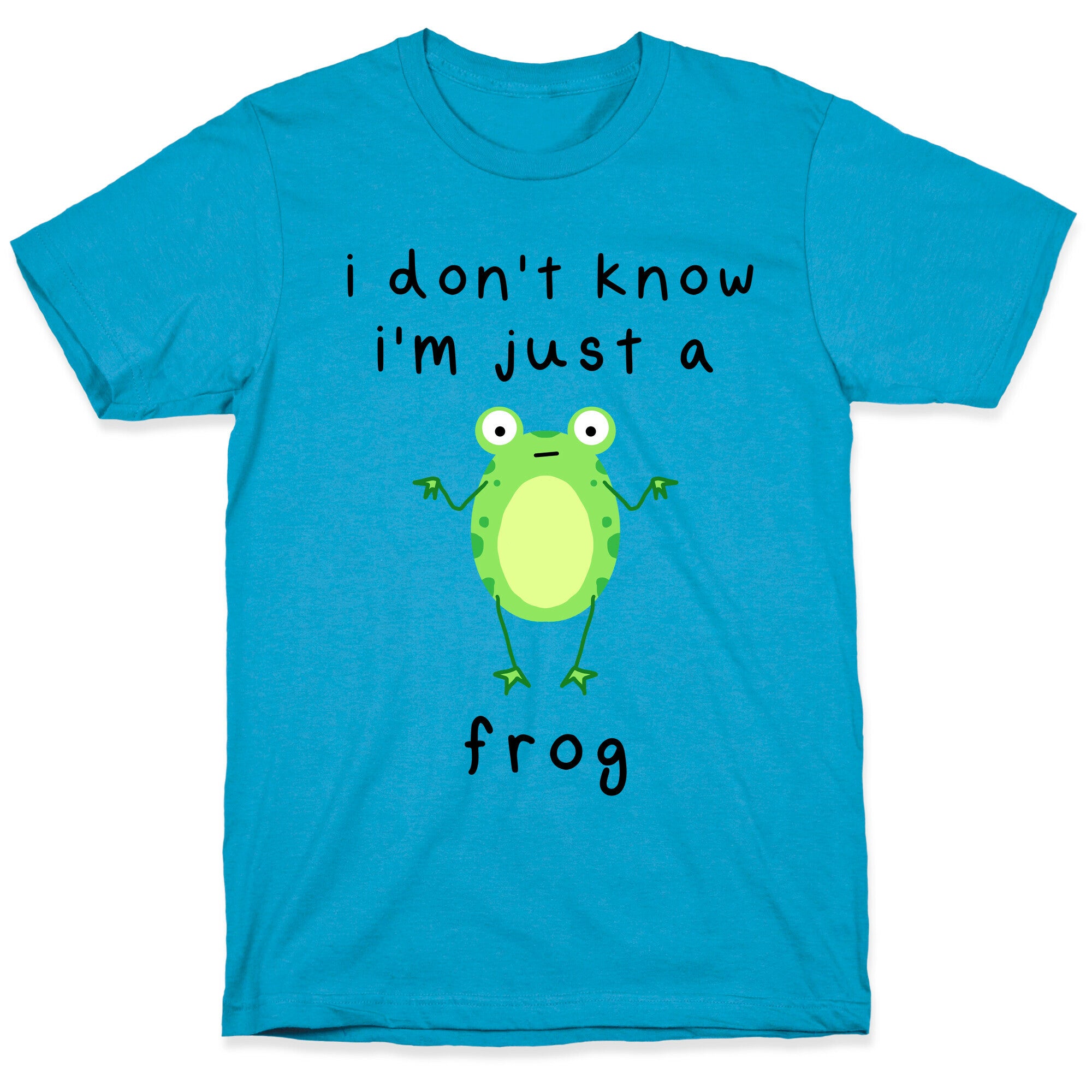 I Don't Know I'm Just A Frog Unisex Triblend Tee