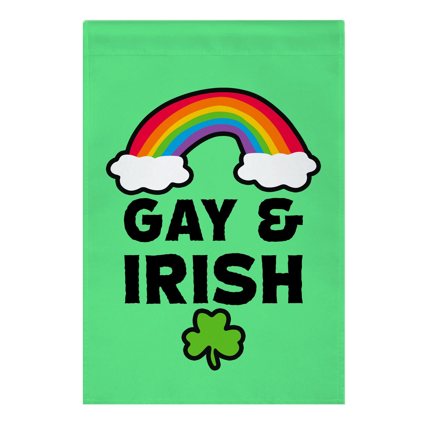 Gay & Irish Garden Flag