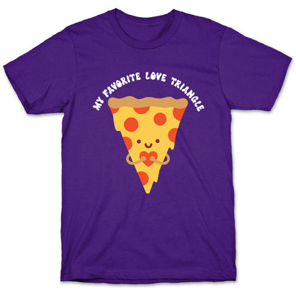 My Favorite Love Triangle (Pizza) T-Shirt