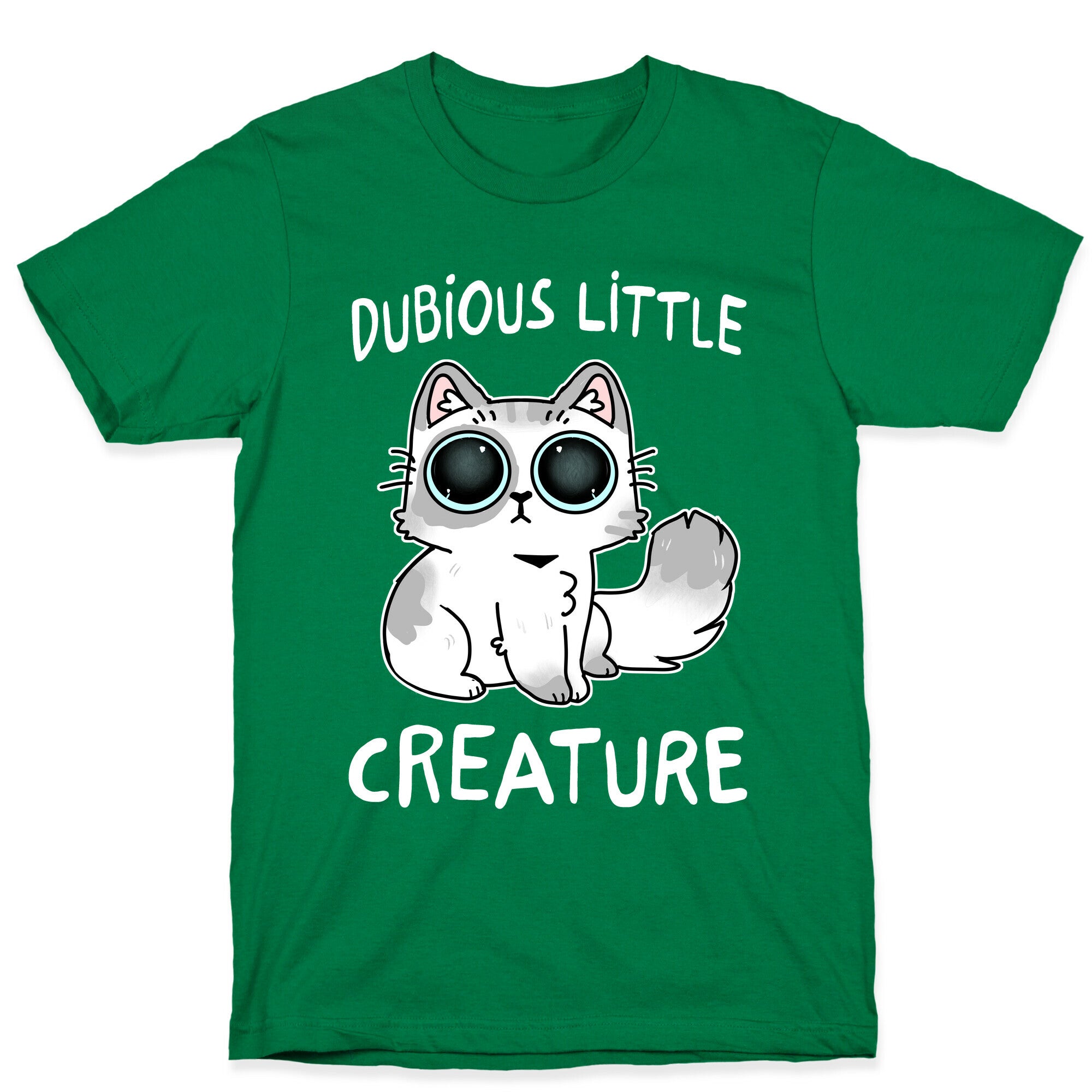 Dubious Little Creature Cat T-Shirt