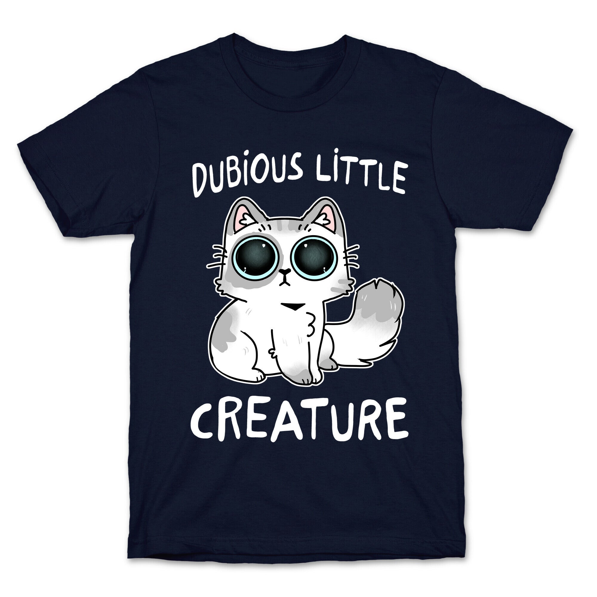 Dubious Little Creature Cat T-Shirt