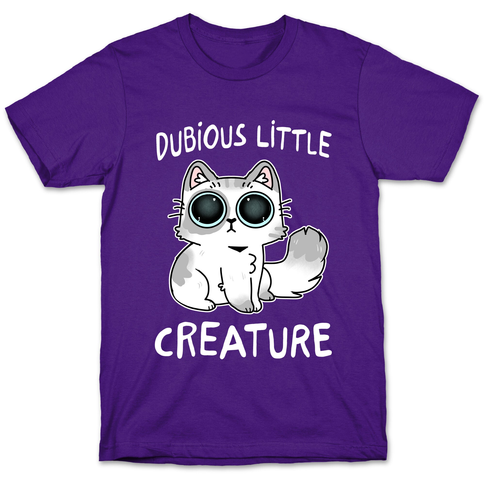 Dubious Little Creature Cat T-Shirt