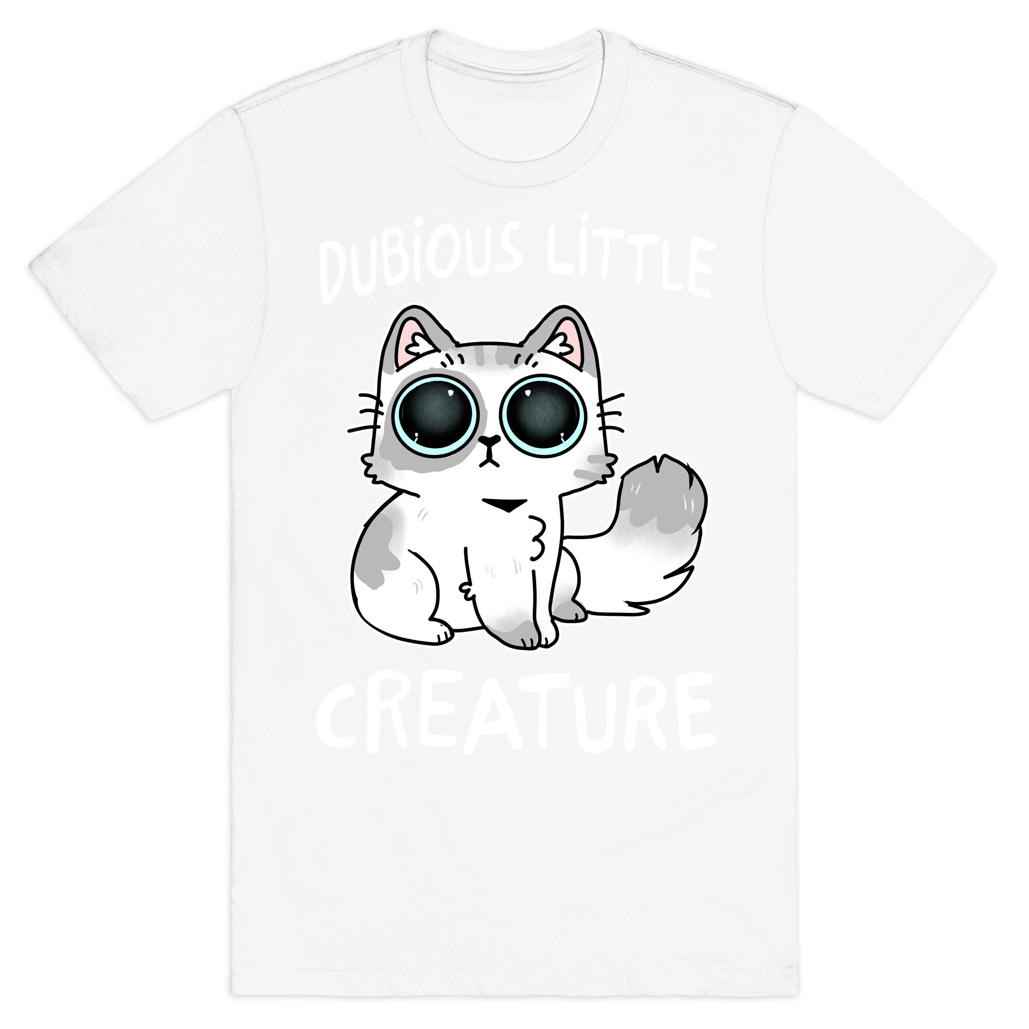 Dubious Little Creature Cat T-Shirt