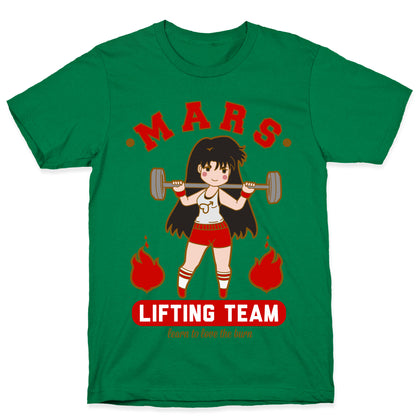 Mars Lifting Team Parody T-Shirt