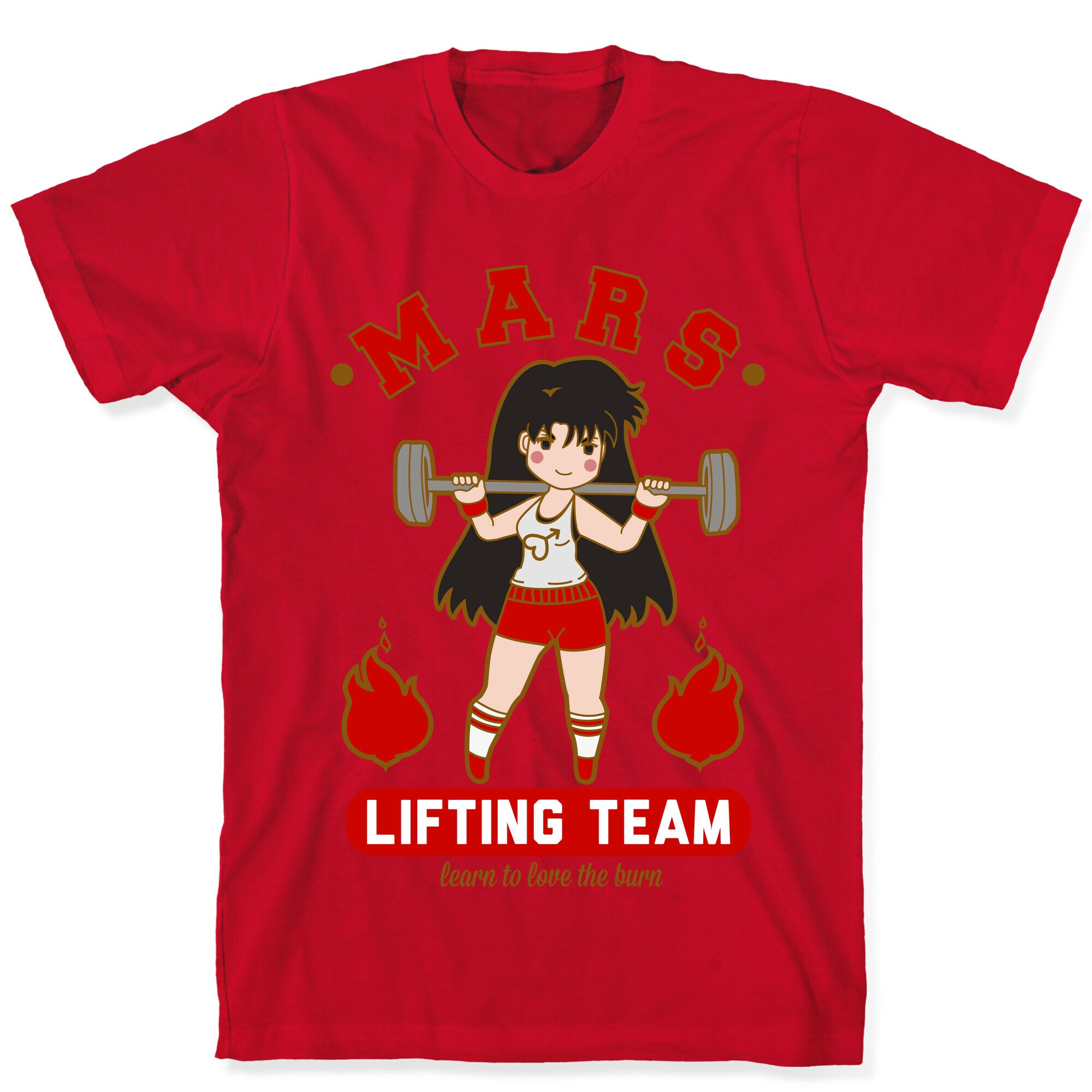 Mars Lifting Team Parody T-Shirt