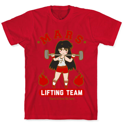 Mars Lifting Team Parody T-Shirt