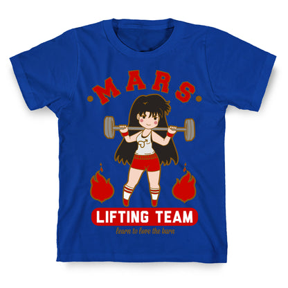 Mars Lifting Team Parody T-Shirt