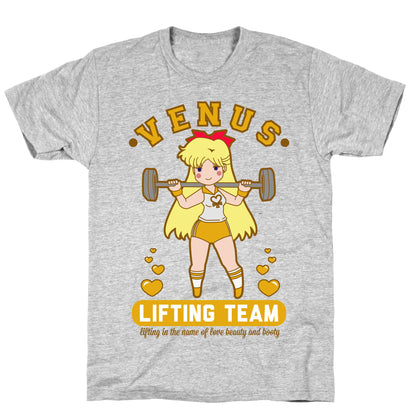 Venus Lifting Team Parody T-Shirt