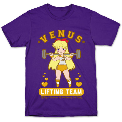 Venus Lifting Team Parody T-Shirt