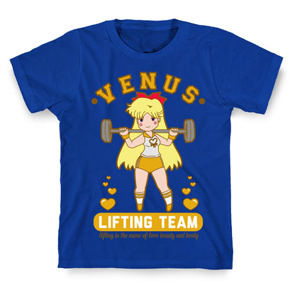 Venus Lifting Team Parody T-Shirt