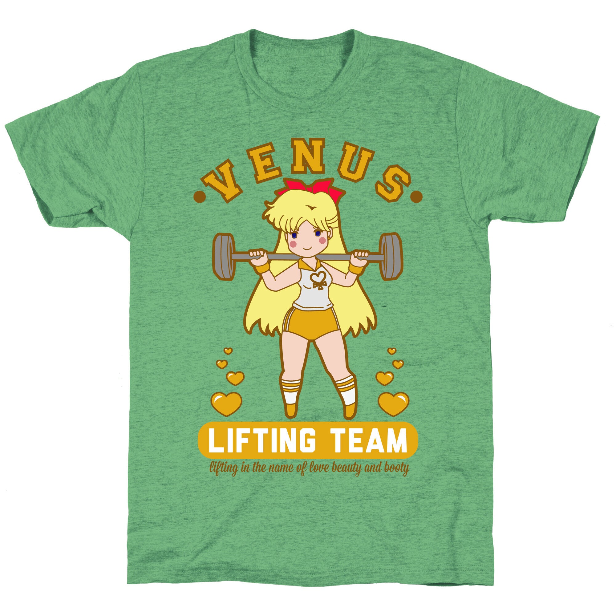 Venus Lifting Team Parody Unisex Triblend Tee