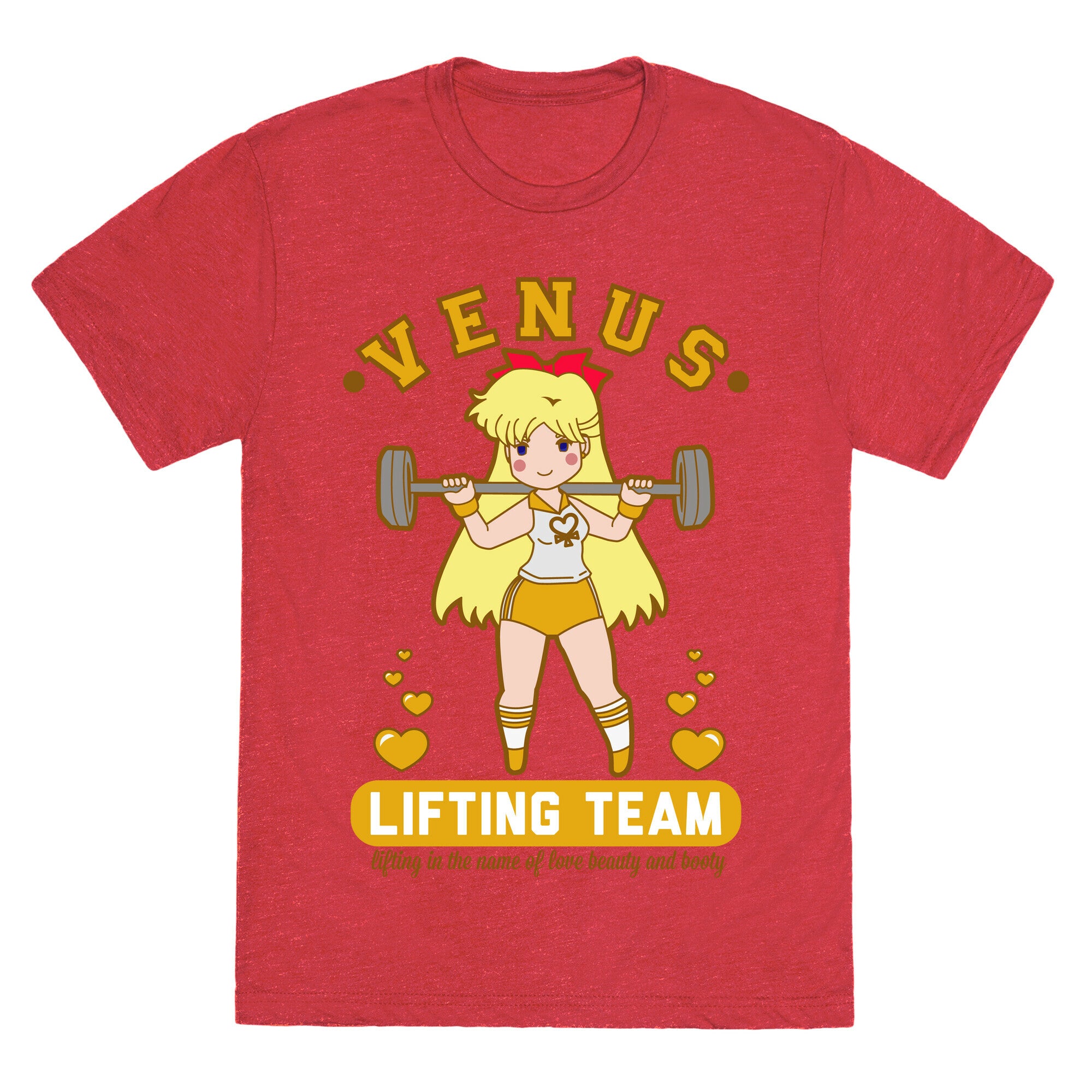 Venus Lifting Team Parody Unisex Triblend Tee