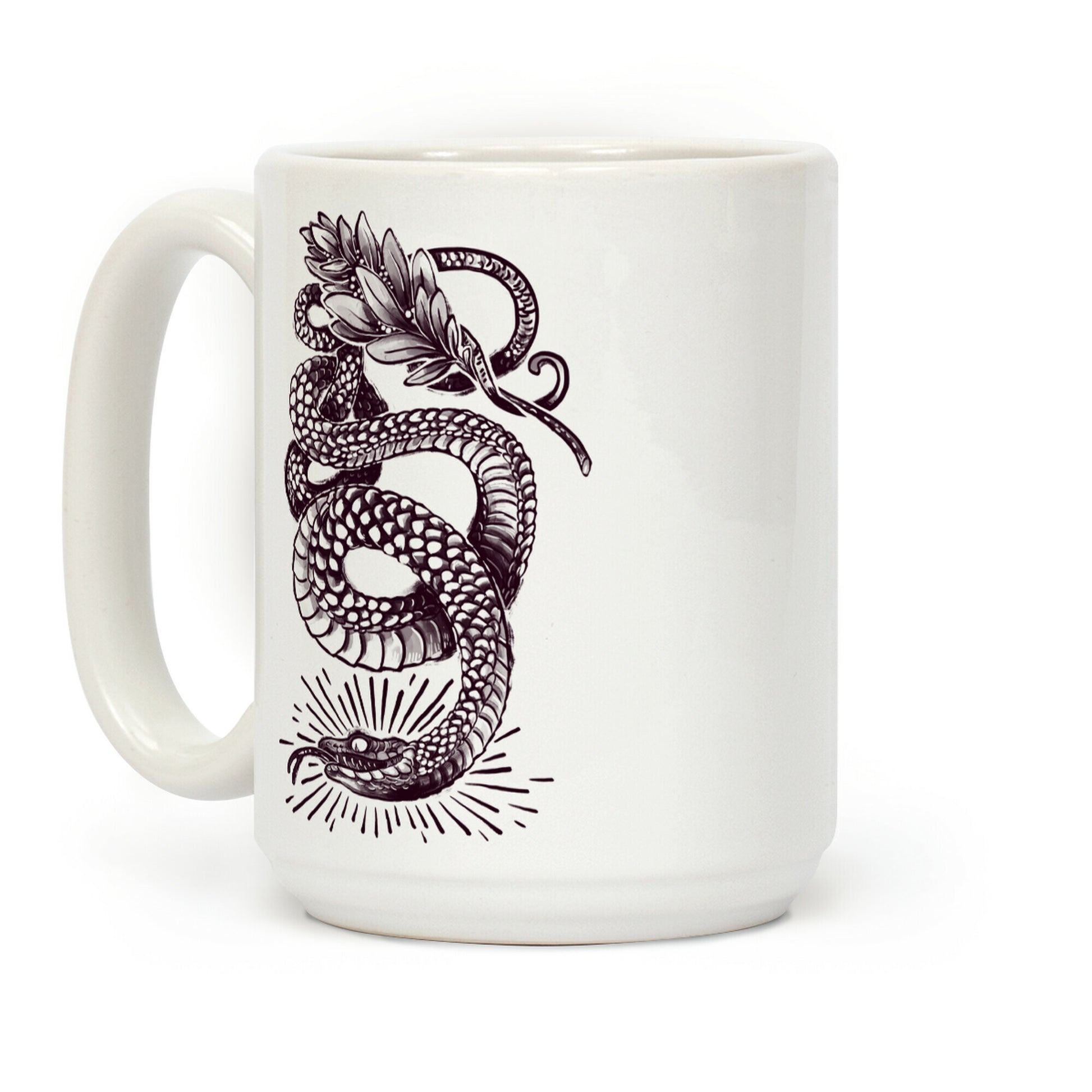 Laurel Snake Coffee Mug